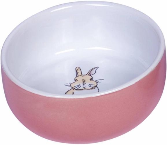 keramik-futternapf-o-11-cm-x-h-45-cm-lachsfarben-200-ml-85788