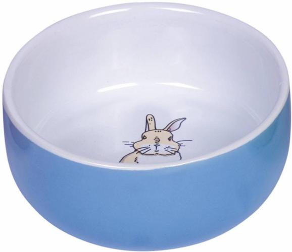 keramik-futternapf-o-11-cm-x-h-45-cm-blau-200-ml-85787