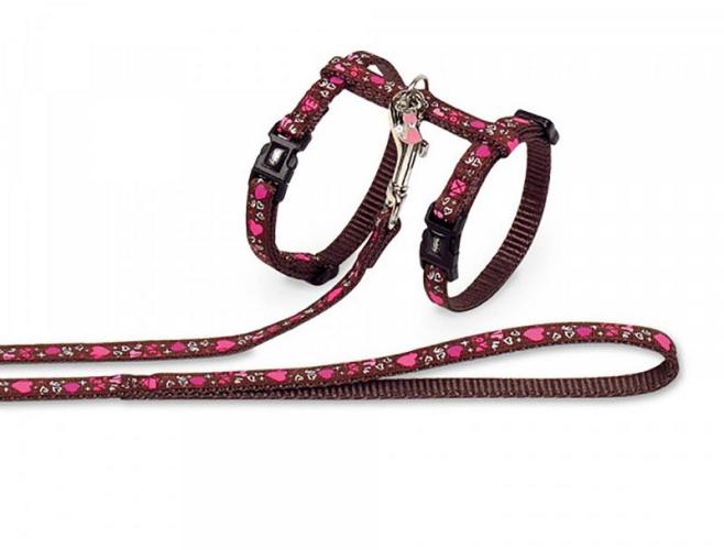 Katzengarnitur Love, 18-32 / 30-35 cm 120 cm, 10 mm, braun