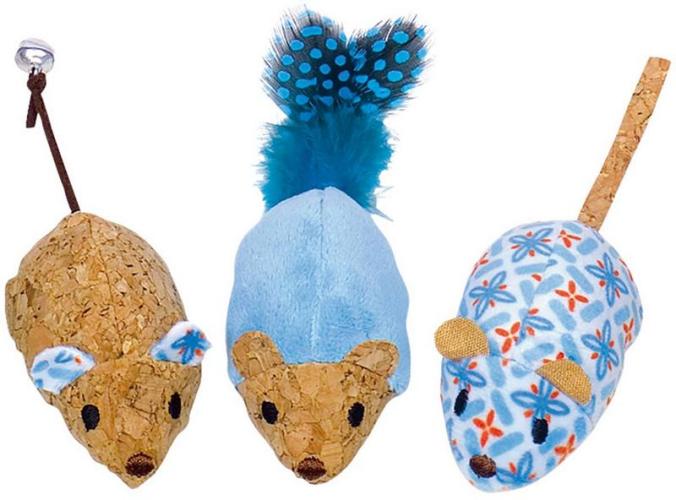 plusch-mause-3-stk-12cm-blau-86034