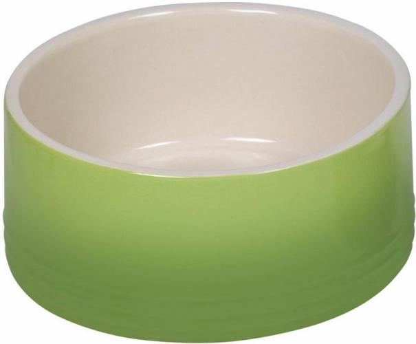 keramik-napf-o15x6cm-grun-84743