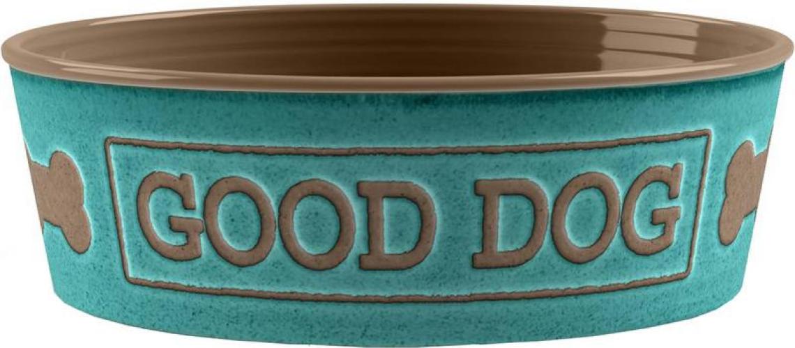 melaminnapf-good-dog-o-165-cm-h-6-cm-turkis-84822