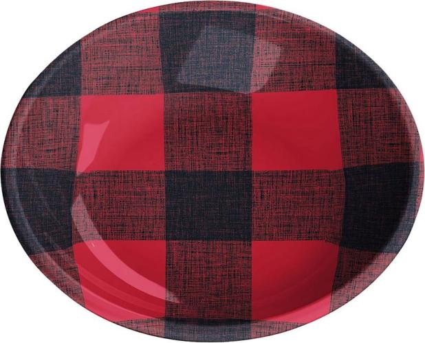 melamin-schale-check-o-13-cm-h-3-cm-rot-84824