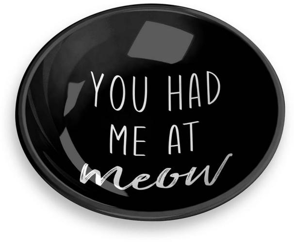 melamin-schale-meow-o-13-cm-h-3-cm-schwarz-84831