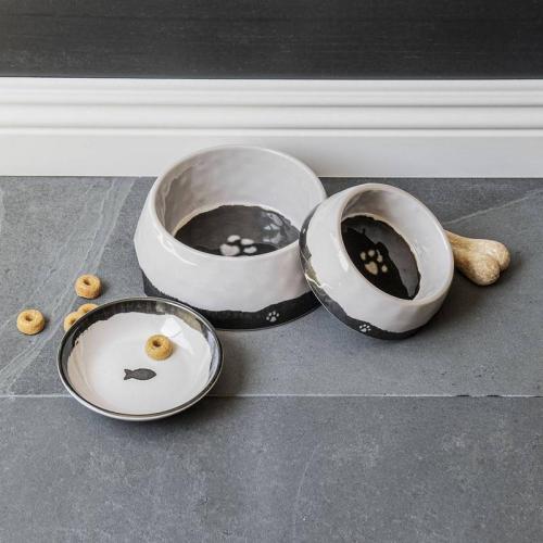 Bambusnapf BROWN GLAZE, Ø 22.7 x H 7.6 cm