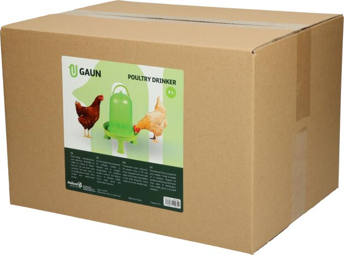 Gaun Geflügel Tränke mit Ständer Limonengrün 8 l