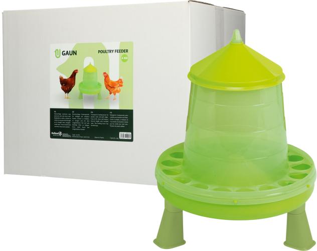 gaun-geflugel-futterautomat-mit-stander-limonengrun-4-kg-143410
