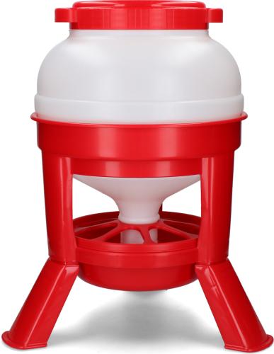 gaun-geflugel-futterautomat-mit-stander-rot-20-l-143405