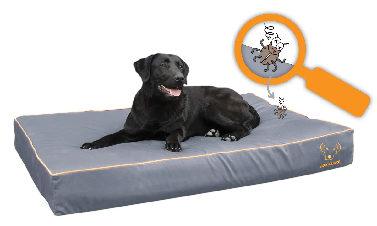 Bodyguard Royal Bed Grau S