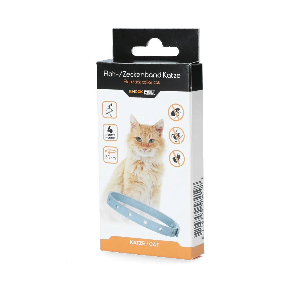 Knock Pest Floh/Zeckenhalsband Katze 33 cm DE/UK