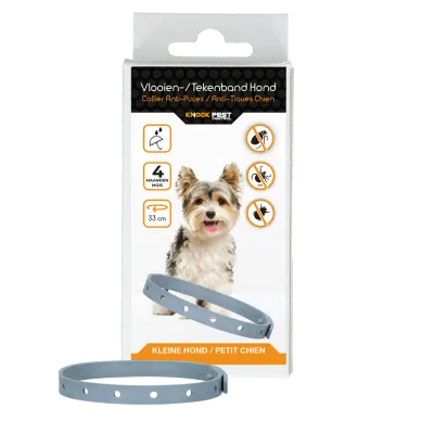 Knock Pest Floh/Zeckenhalsband Hund 33 cm NL/FR