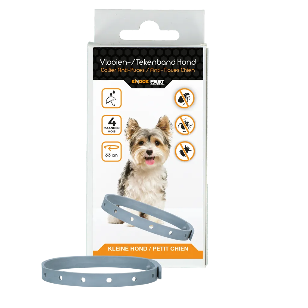 Knock Pest Floh/Zeckenhalsband Hund 33 cm NL/FR