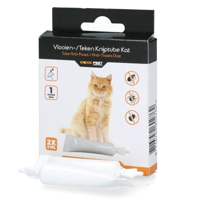 Knock Pest Floh-Zeckentube Katze NL/FR