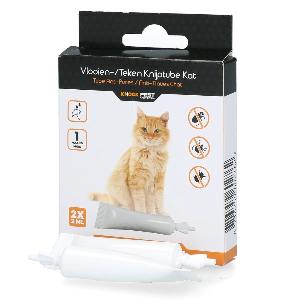 Knock Pest Floh-Zeckentube Katze DE/UK