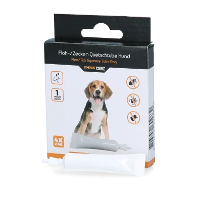 Knock Pest Floh-Zeckentube Hund 5 bis 15 kg DE/UK