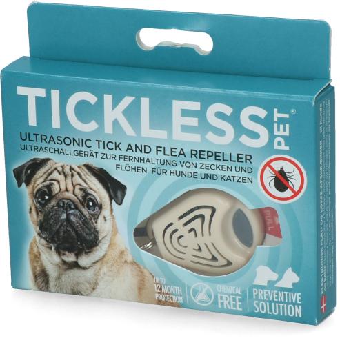 Tickless Pet Mindestschutz von 6 Monaten Beige