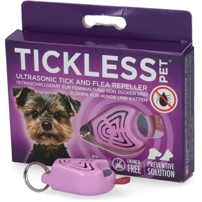 Tickless Pet Mindestschutz von 6 Monaten Rosa