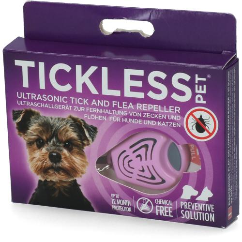 Tickless Pet Mindestschutz von 6 Monaten Rosa