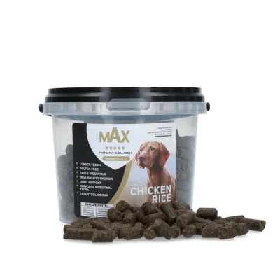 Max Adult Gepresste Pellets Huhn & Reis 400 g