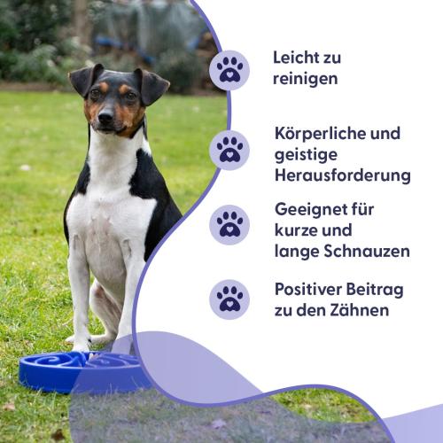 Eat Slow Live Longer Original Blau L