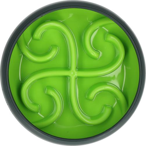 Eat Slow Live Longer Tumble Feeder Grün