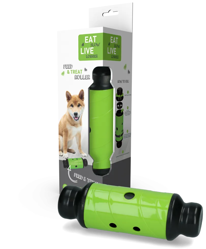 Eat Slow Live Longer Feed & Treat Roller Grün L