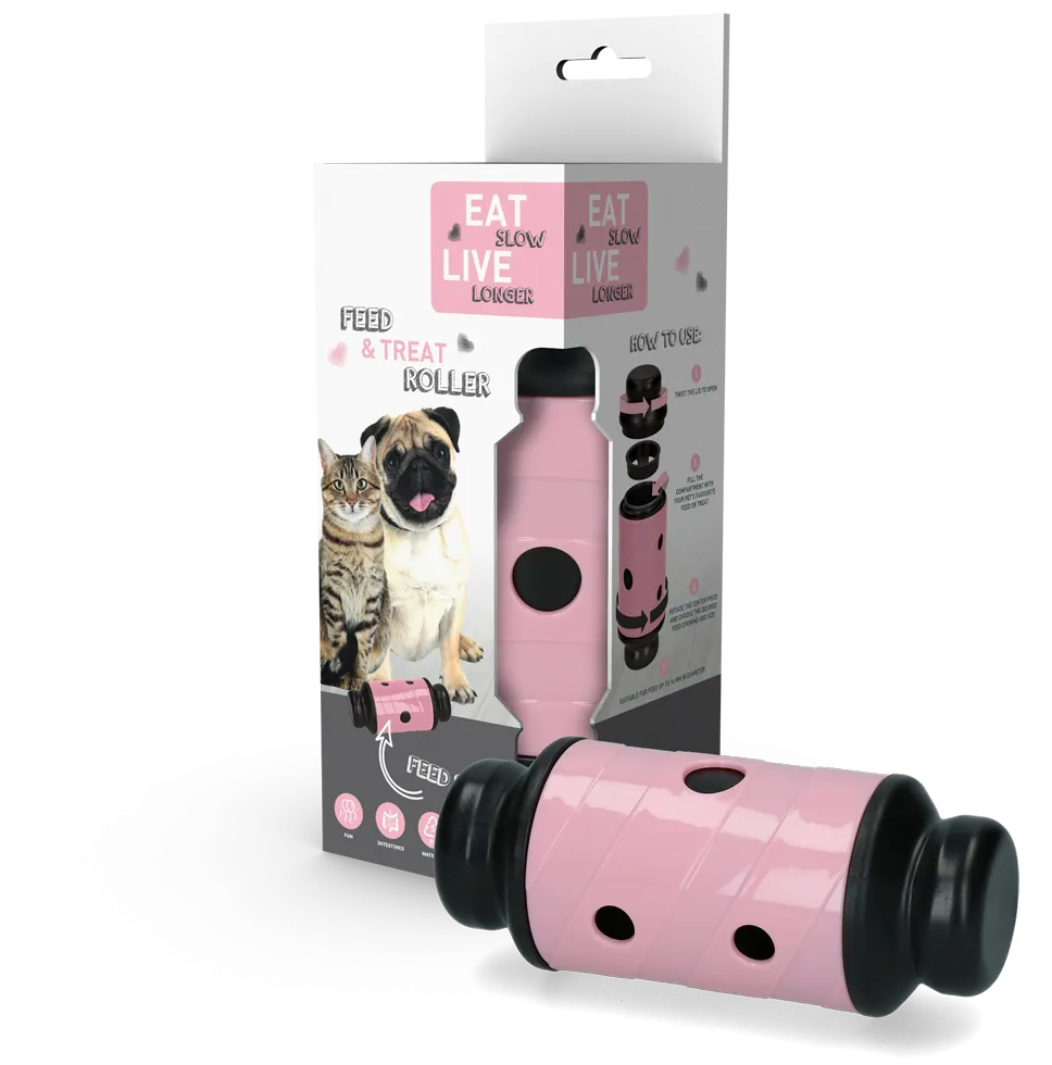 Eat Slow Live Longer Feed & Treat Roller Rosa S