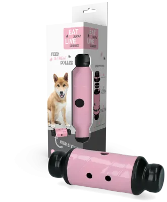 Eat Slow Live Longer Feed & Treat Roller Rosa L