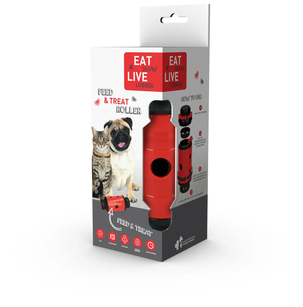 Eat Slow Live Longer Feed & Treat Roller Rot S