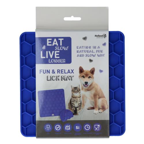 eat-slow-live-longer-lick-mat-honeycomb-blau-73276