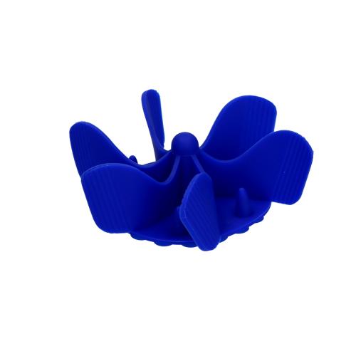 Eat Slow Live Longer Gobble Stopper Blau