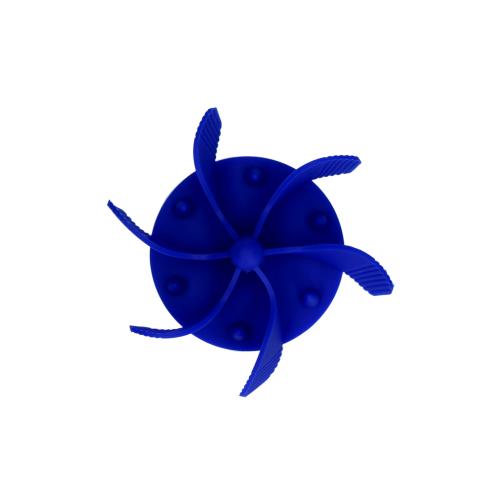 Eat Slow Live Longer Gobble Stopper Blau