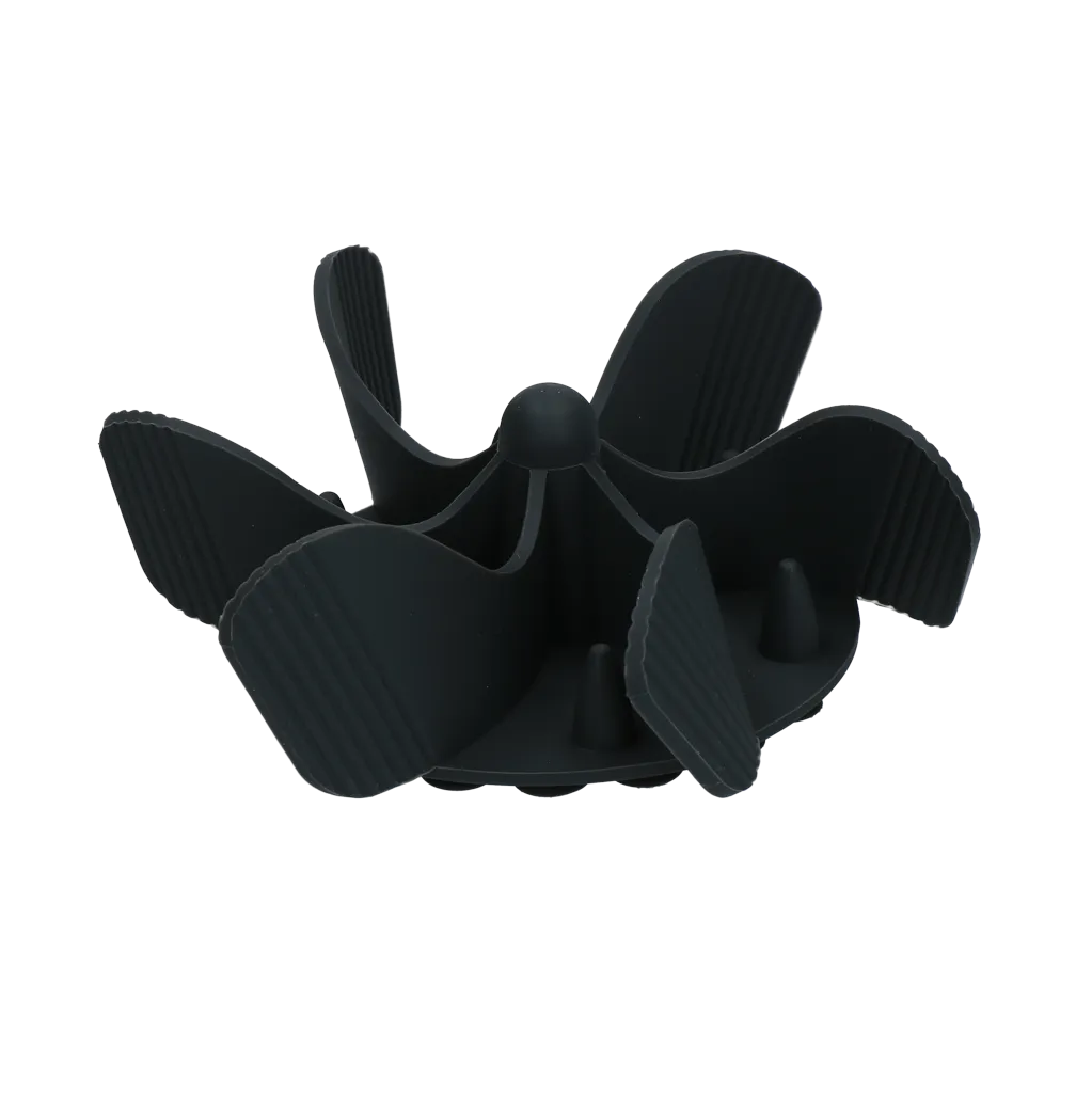 Eat Slow Live Longer Gobble Stopper Grau