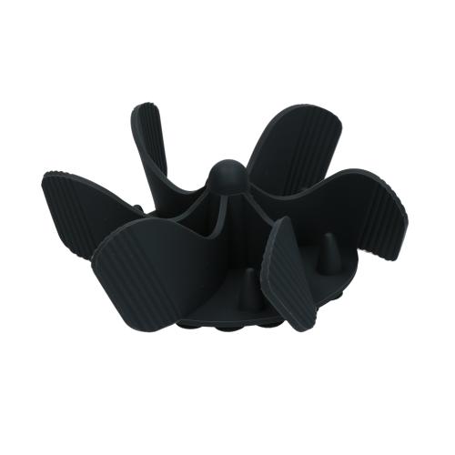 Eat Slow Live Longer Gobble Stopper Grau