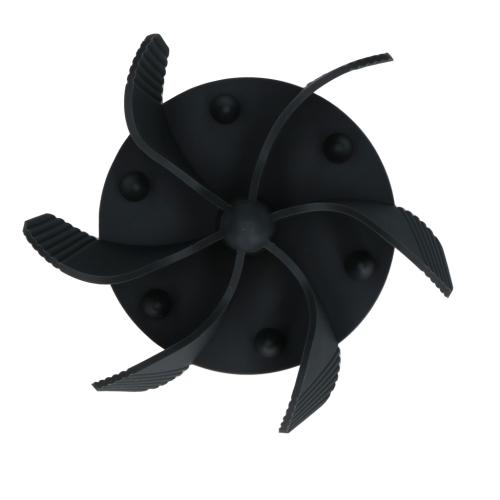 Eat Slow Live Longer Gobble Stopper Grau