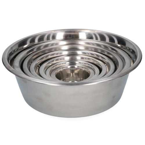 Speise- & Trinkschale Edelstahl Ø 16 cm