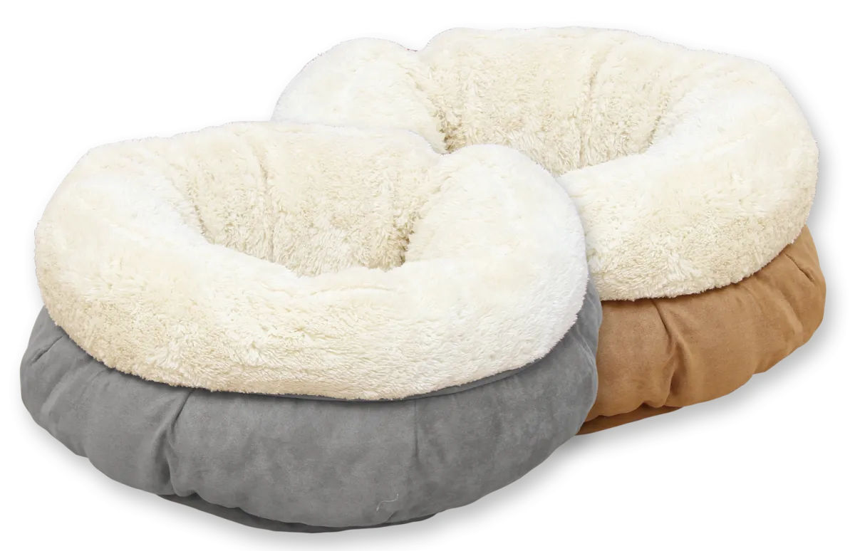 AFP Lambswool - Donut Bed Beige