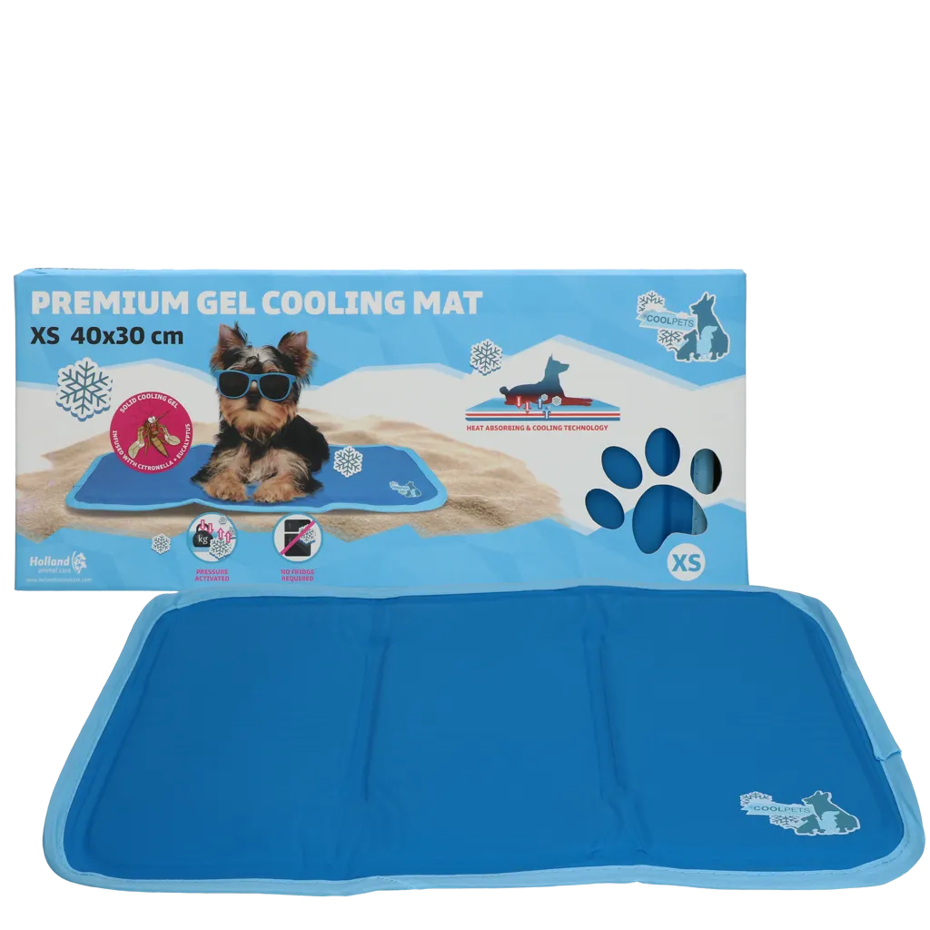CoolPets Premium Gel Cooling Mat XS 40 x 30 cm Kühlmatte