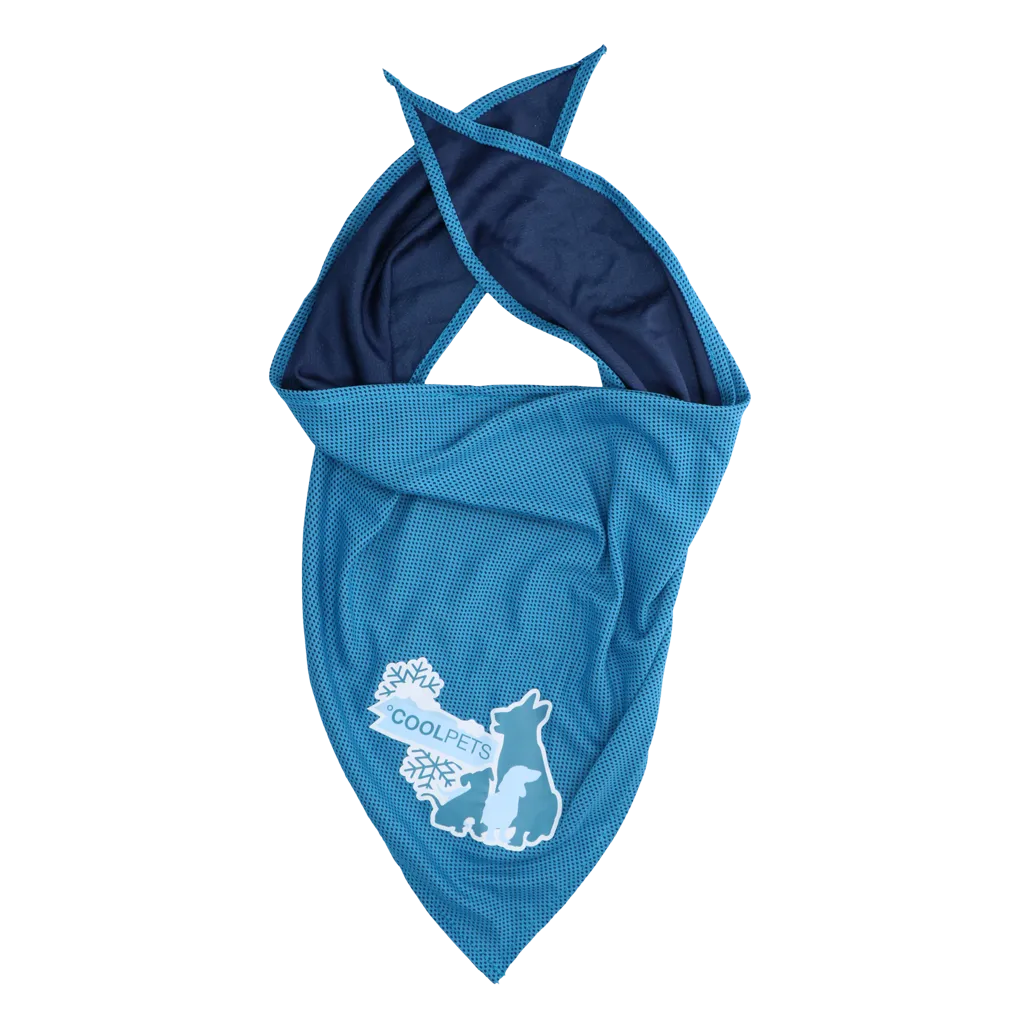 CoolPets Cooling Bandana XS Kühlendes Hundehalstuch Größe XS