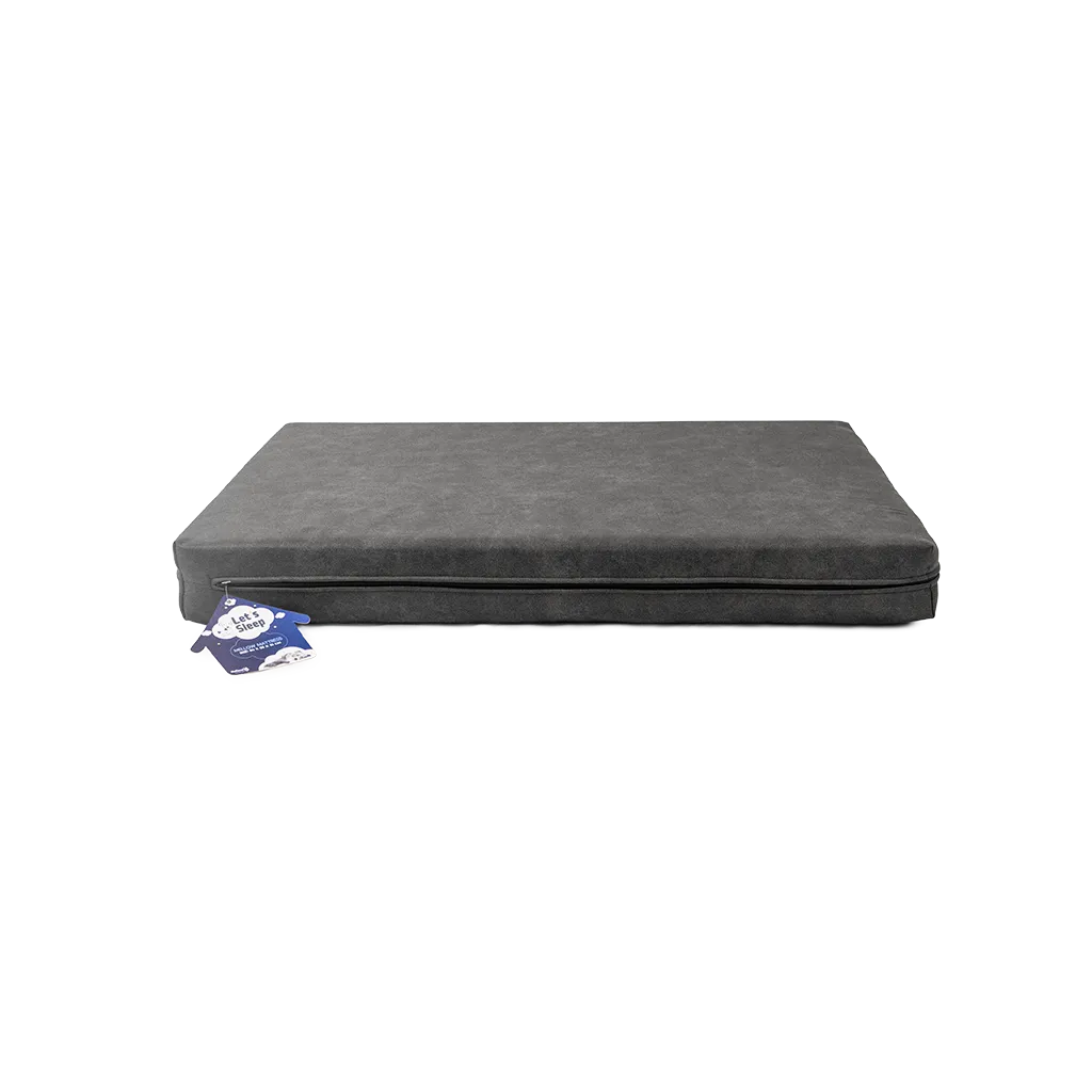 Let's Sleep Mellow Mattress Orthopädisches Bett XL Anthrazit
