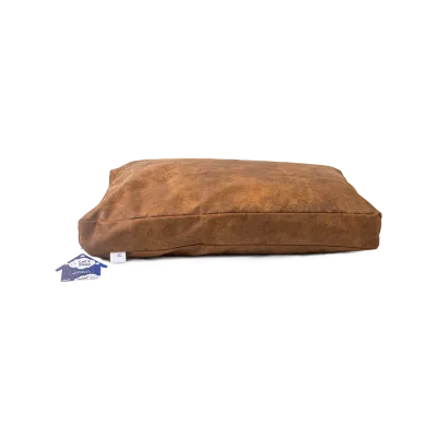 Let's Sleep Plush Pillow Hundebett M Cognac