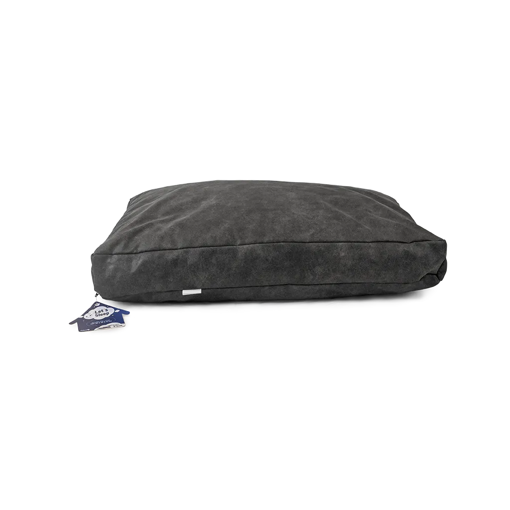 Let's Sleep Plush Pillow Hundebett XL Anthrazit