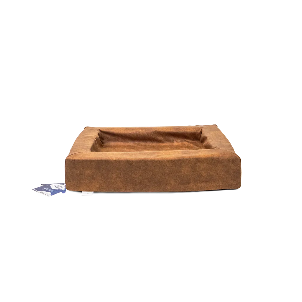 Let's Sleep Comfy Cushion Hundekorb M Cognac