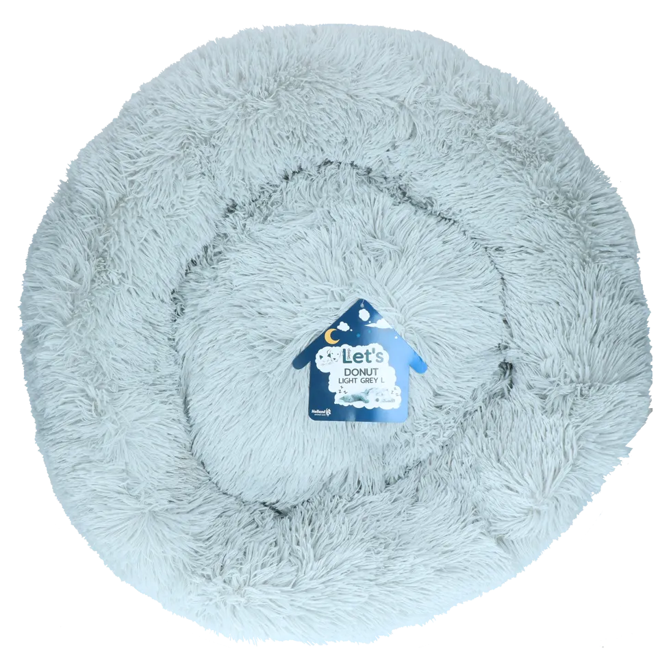 Let's Sleep Donut Hellgrau L