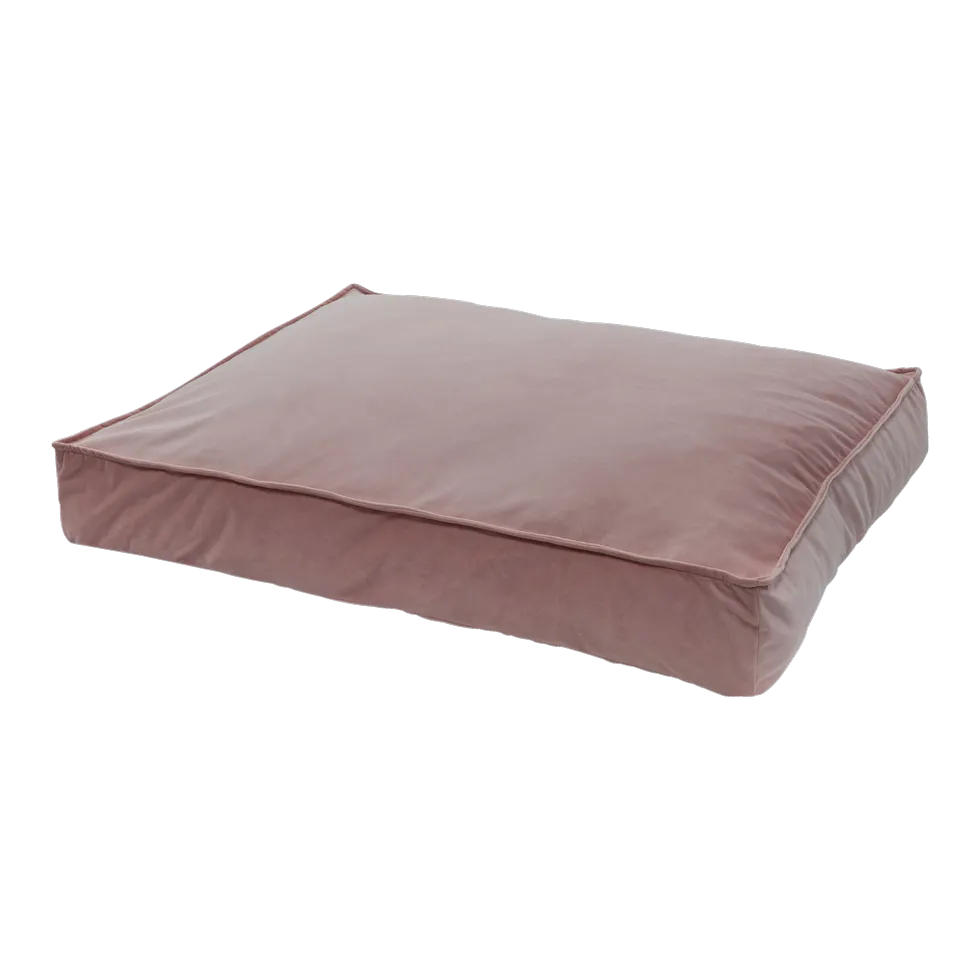 Madison Velours Lounge Cushion Rosa L