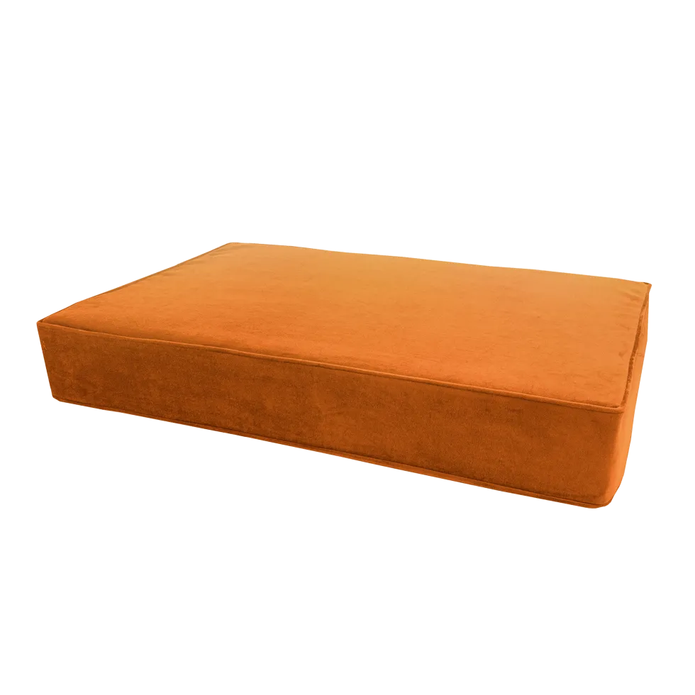 Madison Orthopädisches Kissen Velvet Orange S