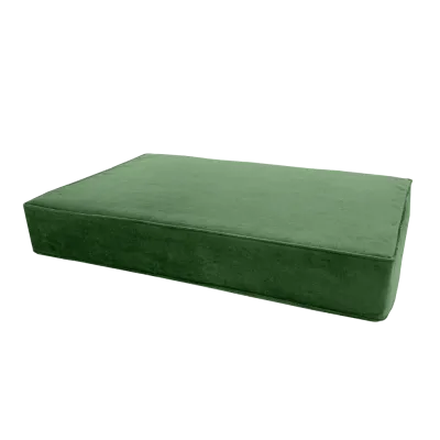 Madison Orthopädisches Kissen Velvet Grün S
