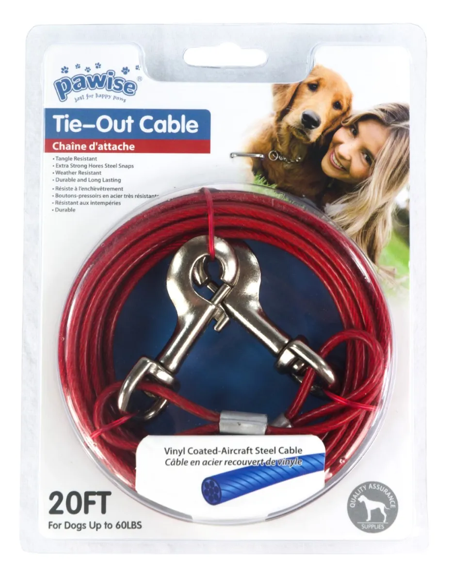 Pawise Tie Out Cable 7 m