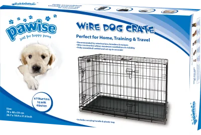 Pawise Wire Dog Crate M