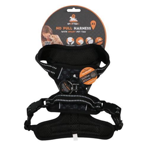spotted-pro-no-pull-harnas-dunkelgrau-xs-147343